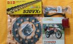Yamaha TT 350 ketting en tandwielen set, Motoren, Ophalen of Verzenden, Nieuw