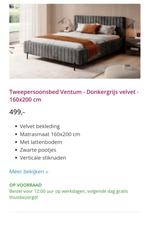 Twee persoons bed 160x200, Huis en Inrichting, Slaapkamer | Bedden, Ophalen, Overige materialen, 200 cm, 160 cm