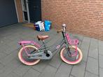 Lola meisjesfiets 18”, Fietsen en Brommers, Fietsen | Meisjes, Gebruikt, Ophalen of Verzenden, 18 inch, Handrem