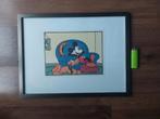 Mickey Mouse in stoel met Pluto (Disney 5832), Ophalen of Verzenden, Mickey Mouse, Zo goed als nieuw, Plaatje of Poster