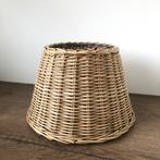 Rotan Lampenkap - Natuurlijke Stijl, 25 tot 50 cm, Beige, Ophalen of Verzenden, Zo goed als nieuw