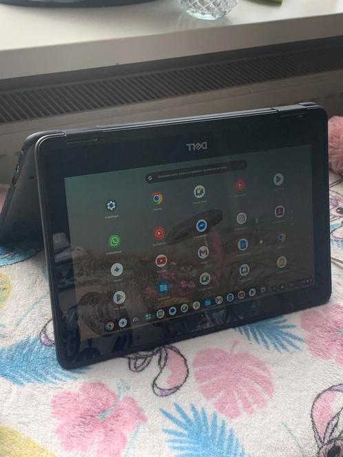 DELL Chromebook 3100 2-in-1 Touch, Computers en Software, Chromebooks, Gebruikt, 13 inch, 4 GB of minder, 32 GB of minder, Qwerty