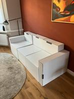 Kartonnen bank voor verkoop woning, Ophalen
