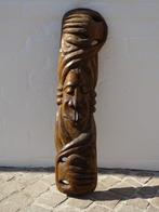 Afrikaans houtsnijwerk masker muurdecoratie, Ophalen
