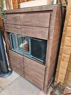 Acacia Kast Lavagrijs, Antiek en Kunst, Antiek | Meubels | Kasten, Ophalen