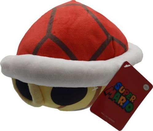Mario Kart Pluche: Red Koopa Shell 24 cm NIEUW, Kinderen en Baby's, Speelgoed | Knuffels en Pluche, Nieuw, Overige typen, Ophalen of Verzenden