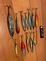 Zeebaars spoons pilkertjes 13 stuks diverse A merken, Ophalen of Verzenden, Zo goed als nieuw