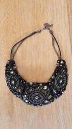 Geweldig mooie ketting, Ophalen, Overige materialen, Zwart, Met strass