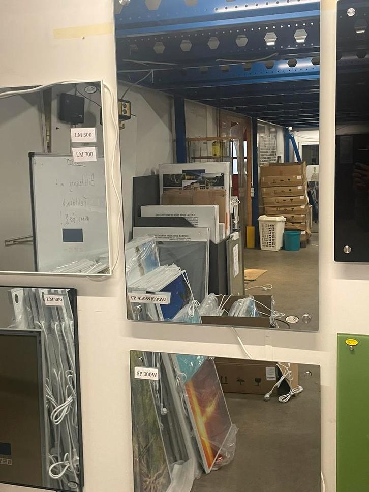 Könighaus Infrarood Spiegel 300w, Doe-het-zelf en Verbouw, Verwarming en Radiatoren, Zo goed als nieuw, Overige typen, 800 watt of meer