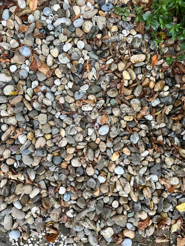 Grind/ Kiezelstenen voor tuin of dak, Tuin en Terras, Grind, Keien en Split, Nieuw, Kei, Grijs, Overige materialen, Ophalen