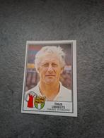 Panini sticker Voetbal 85. Trainer Thijs Libregts Feyenoord., Verzenden, Zo goed als nieuw, Sticker