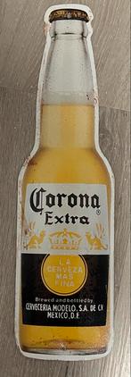 Corona Extra Bierbord Aluminium Vintage, Ophalen of Verzenden, Gebruikt, Reclamebord