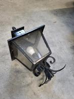 Smeedijzer lantaarn ouderwetse nostalgische lampen  hekwerk, Ophalen, Gebruikt, Staande lamp, Netvoeding