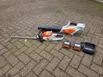 Stihl heggenschaar en bladblazer accu set. Nieuwstaat!, Ophalen of Verzenden, Zo goed als nieuw, Accu, Stihl