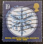 Groot Brittanie 1989 -Yvert 1396 - Microscoop vereniging - a, Postzegels en Munten, Verzenden, Gestempeld