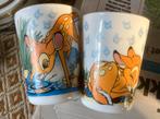 Disney Bekers - Set van 2 Bambi en Stampertje, Ophalen of Verzenden, Gebruikt