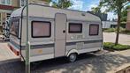 Caravan hobby 1990  met Voortent luifel en aanbouw, Bedrijf, Luifel, Hobby