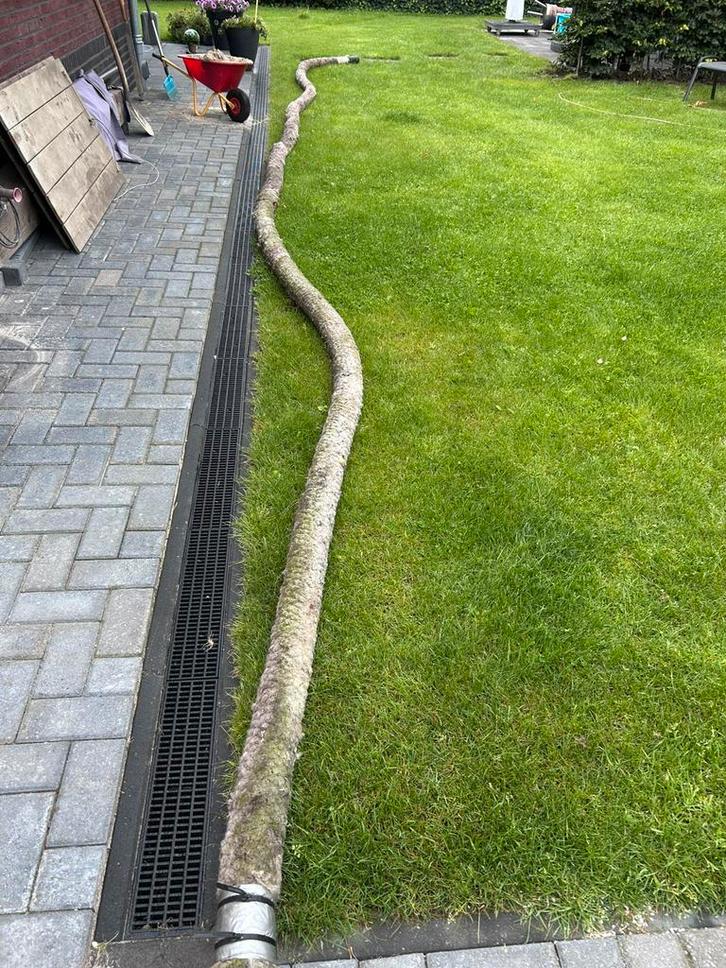 Drainage buis. 80mm, Doe-het-zelf en Verbouw, Buizen en Afvoer, Nieuw, Overige typen, 6 meter of meer, Ophalen