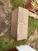 Houten kist, kist, box, opbergkist, Ophalen of Verzenden, Gebruikt, Hout