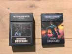 Datacards Drukhari Dark Eldar, Hobby en Vrije tijd, Wargaming, Ophalen of Verzenden, Zo goed als nieuw