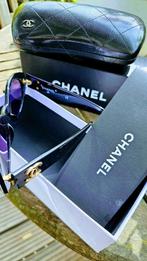 Chanel zonnebril Authentic inclusief Case, doos en boekje, Overige merken, Zonnebril, Zwart, Ophalen of Verzenden