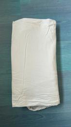 Splittopper molton. 2x90 cm bij 210., Ophalen of Verzenden, Gebruikt, Tweepersoons, Wit