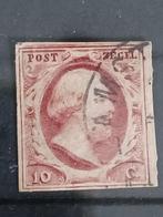 NEDERLAND | 1852 | NVPH 2 | Gestempeld, Postzegels en Munten, Postzegels | Nederland, T/m 1940, Verzenden, Gestempeld