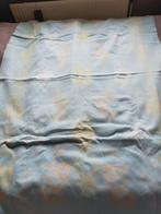 Vintage kinderdeken blauw Pastel, Verzamelen, Retro, Ophalen, Huis en Inrichting