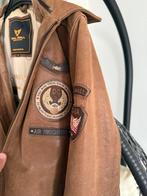 Pme leren jas, Kleding | Heren, Ophalen of Verzenden, Zo goed als nieuw, Maat 52/54 (L), Bruin