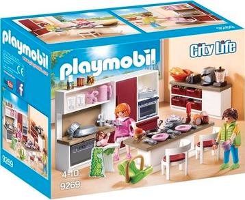 Playmobil City Life Keuken 9269 - Compleet! beschikbaar voor biedingen