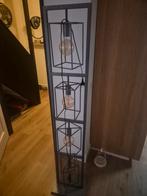 Industriële Vloerlamp met Vierkante Kaders, Ophalen of Verzenden, Gebruikt, Metaal