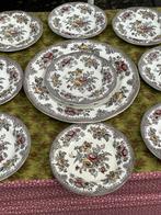 Vintage Wedgwood Asiatic Pheasants schotel + 10 bordjes, Ophalen of Verzenden