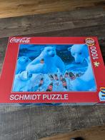 Schmidt coca Cola puzzel 1000 stukjes ijsberen, Ophalen of Verzenden, 500 t/m 1500 stukjes, Zo goed als nieuw, Legpuzzel