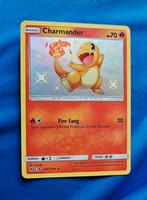 Pokemon shiny charmander, Ophalen of Verzenden, Zo goed als nieuw, Losse kaart, Foil