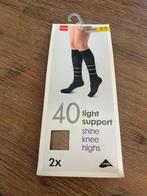 Pak knie kousen maat 39 - 42, Kleding | Dames, Sokken en Kousen, Sokken en Kniesokken, Bruin, Nieuw, Ophalen of Verzenden