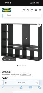 Ikea expedit kallax tv-meubel lappland zgan, Huis en Inrichting, Ophalen of Verzenden, Zo goed als nieuw, 25 tot 50 cm, Minder dan 100 cm