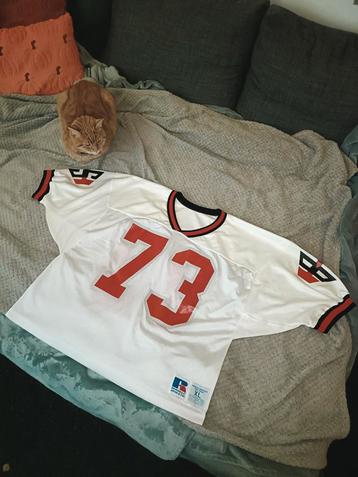 (XL) Vintage Russell Athletic [BS?] #73 ID Matchworn Jersey  beschikbaar voor biedingen