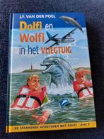 J.F. van der Poel - Dolfi en Wolfi in het vliegtuig, J.F. van der Poel, Ophalen of Verzenden, Zo goed als nieuw