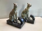 art deco Franse boekensteunen met Deense Dogs honden, Antiek en Kunst, Ophalen of Verzenden