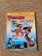 Disney boek Pinocchio en Bambi, Ophalen of Verzenden, Zo goed als nieuw