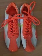 Leuke aparte unieke oranje/ witte lage dames gympen maat 40, Oranje, Ophalen of Verzenden, Sneakers of Gympen, Zo goed als nieuw