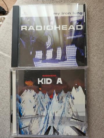 Radiohead CDs - My Iron Lung & Kid A beschikbaar voor biedingen