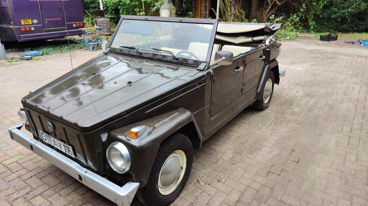 Volkswagen Kübelwagen 181Originele klassieker in goede staat, Auto's, Oldtimers, Particulier, Volkswagen, Benzine, Bruin, Ophalen