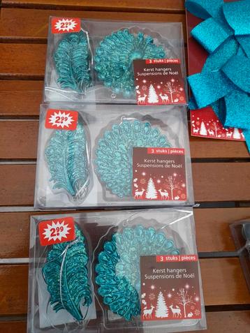 nieuw in de verpakking turquoise kerst spullen trend 2025 beschikbaar voor biedingen