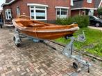 Helderse vlet, compleet met trailer en afdektent, Watersport en Boten, Sloepen, Ophalen, Tot 10 pk, Binnenboordmotor, Diesel