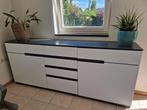 Wandkast grijs/wit, Ophalen