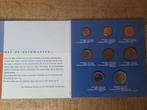 euro munten invoering 2002, Postzegels en Munten, Ophalen of Verzenden, Overige landen, 5 euro, Setje