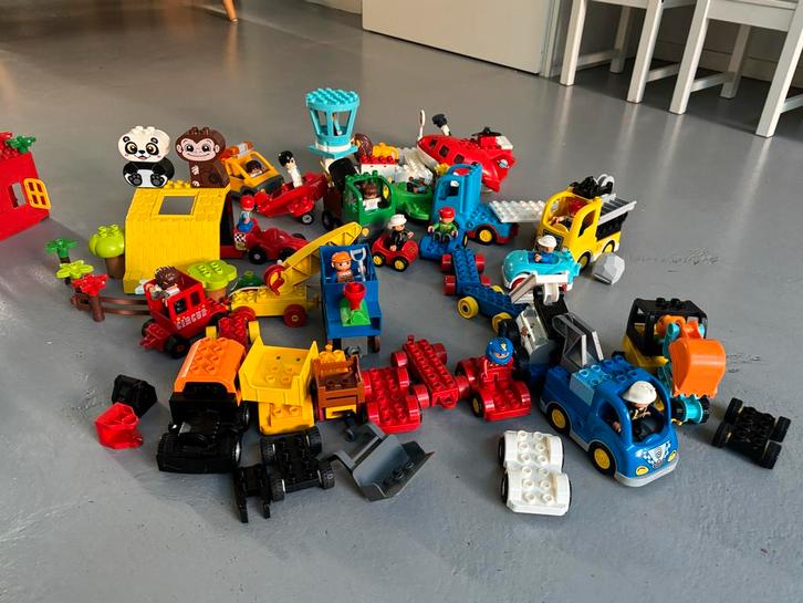 Grote Duplo verzameling, Kinderen en Baby's, Speelgoed | Duplo en Lego, Gebruikt, Duplo, Losse stenen, Ophalen