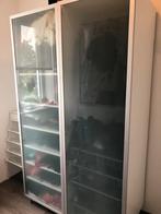 2 grote aluminium IKEA kastdeuren met melkglas, Ophalen, Gebruikt, Glas, Modern