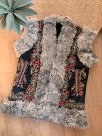 Vintage afghaanse waistcoat M bohemian embroidery gilet, Maat 38/40 (M), -, -, Ophalen of Verzenden